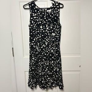 Diane Von Furstenberg Black and White Dress